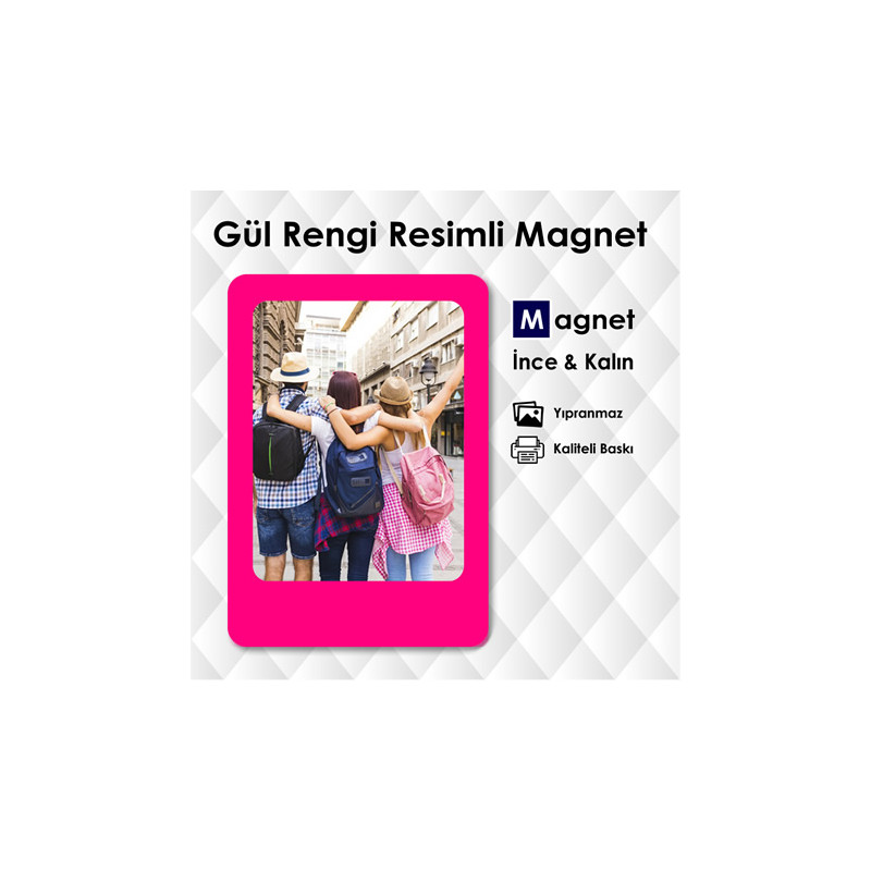 Gül Rengi Hediyelik Dolap Süsleri