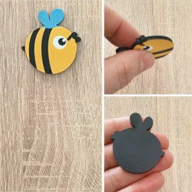 Arı Magnet Fotoğraf Tutucu Buzdolabı Süsü