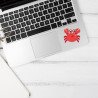 12 Adet Sevimli Balık Şekilli Stickerler