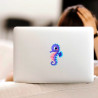 12 Adet Sevimli Balık Şekilli Stickerler