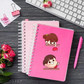 8 Adet Aşk Dolu Kalpli Stickerler