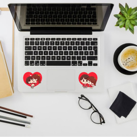 8 Adet Aşk Dolu Kalpli Stickerler