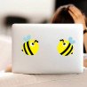 16 Adet Doğa Temalı Kelebekli, Çiçekli Şekilli Stickerler