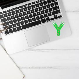 Tüm Harfler, 29 Adet Komik Harf Sticker Seti