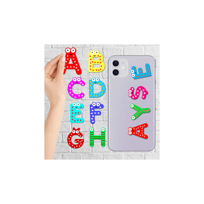 Seçtiğiniz Harfler Stickerli Komik Harfler