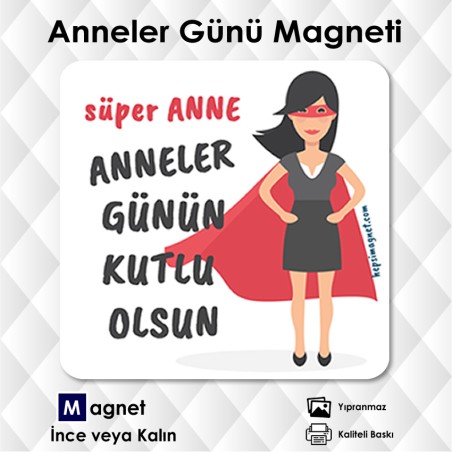 Anne ye Hediye Fikirleri - Süper Anne