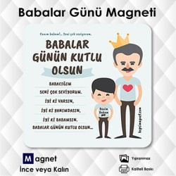 Babaya Hediyeler, Babalar Günü İçin Magnet