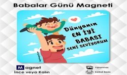 Babaya Ne Hediye Alınır - Babalar Günü İçin Magnet