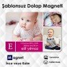 Kız Bebek Doğum Bilgileri Kartı