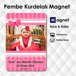 Kız Bebek Mevlüdü için Magnetler