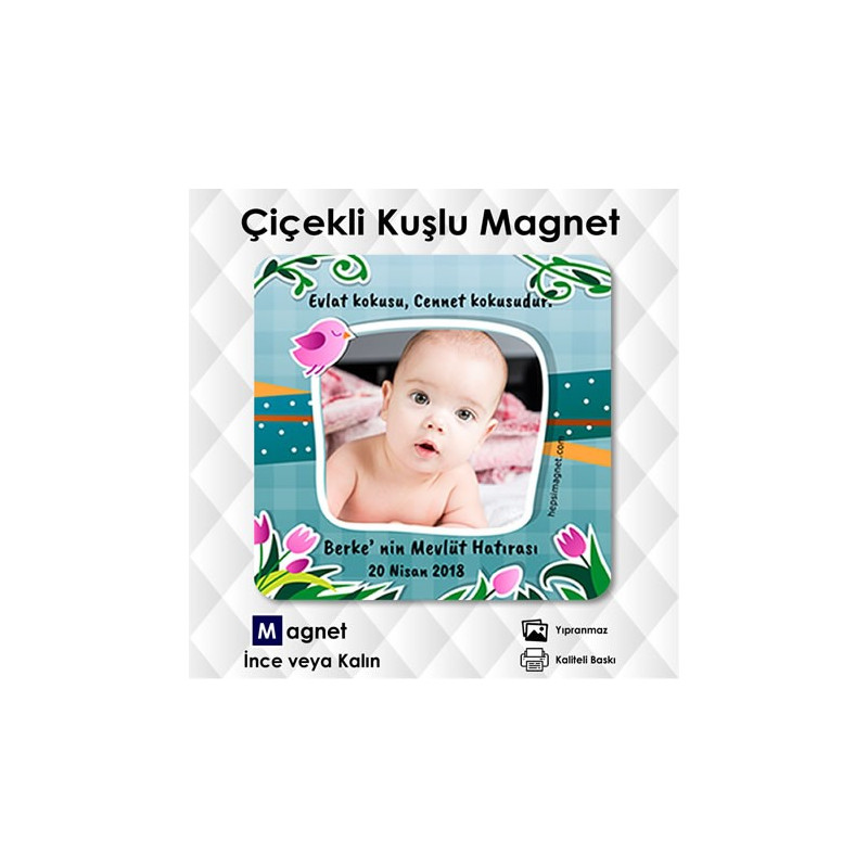 Bebek Mevlüt İkramlıkları FotoluMagnet