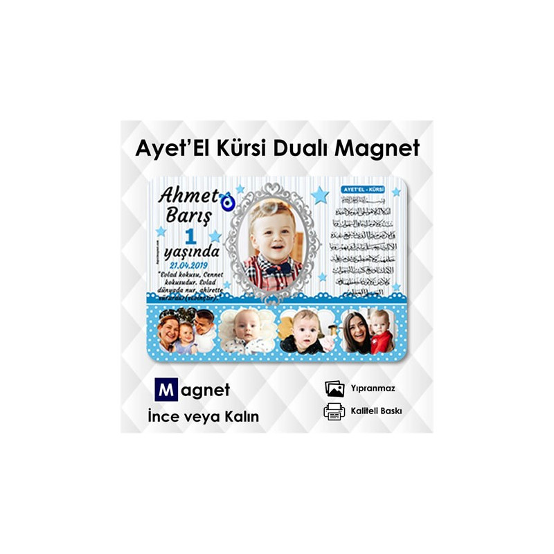 Ayet' El Kursi Dualı Magnet