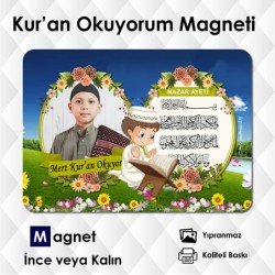 Kur'an Okuyorum Magneti