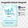 Yeni Doğmuş Bebek Süsleri Magneti