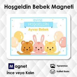 Resimsiz Bebek Doğum Magnetleri