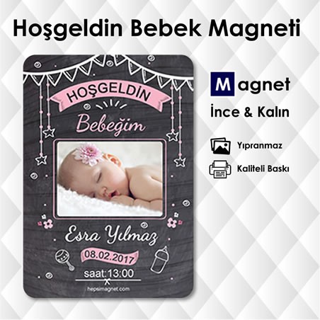 Yeni Doğan Magnet Süsü Yeni Doğan Magnet Süsü