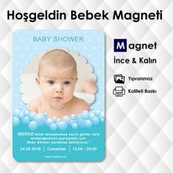 Erkek Bebek Yenidoğan Bebek Dolap Süsleri