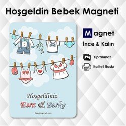 Kız ve Erkek İkiz Bebek Süsleri