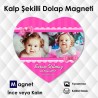 Kurdeleli Kalp Şeklinde Magnetler