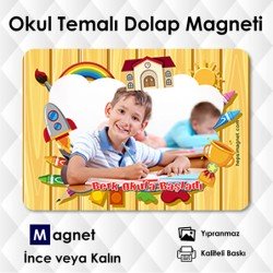 Okula Başladım Magneti