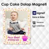 CupCake'li Buzdolabı Süsü
