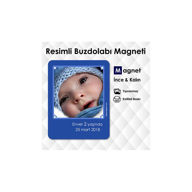 Resimli Çocuk Magnet