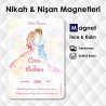 Gelin Damat Temalı Nikah Magneti