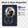 Fotoğraflı Söz Magneti Davetiyesi