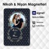 Fotoğraflı Söz Magneti Davetiyesi