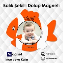 Balık Mmo Özel Kesim Magnet