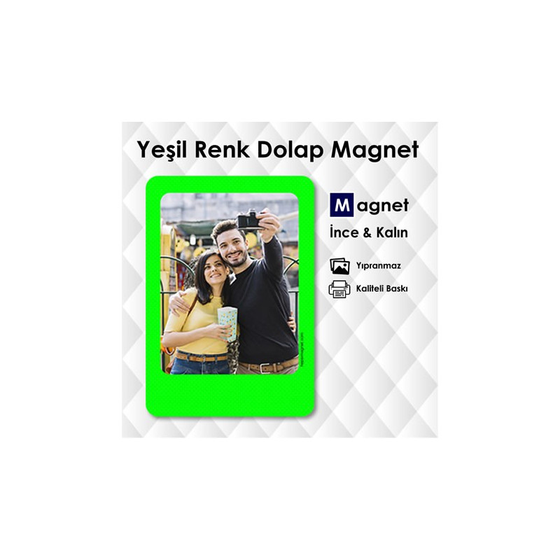 Yeşil Renk Tonu İle Magnet