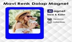 Mavi Renk Tonu İle Magnet