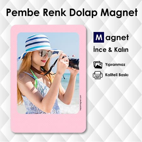 Pembe Renk Tonu İle Magnet