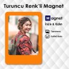 Turuncu Renk Tonu İle Magnet