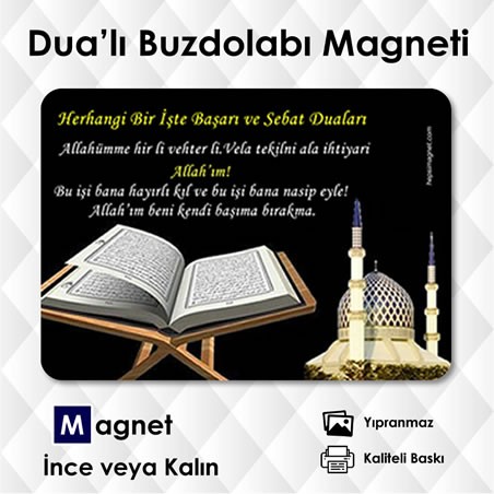 Herhangi Bir İşte Başarı ve Sebat Duaları