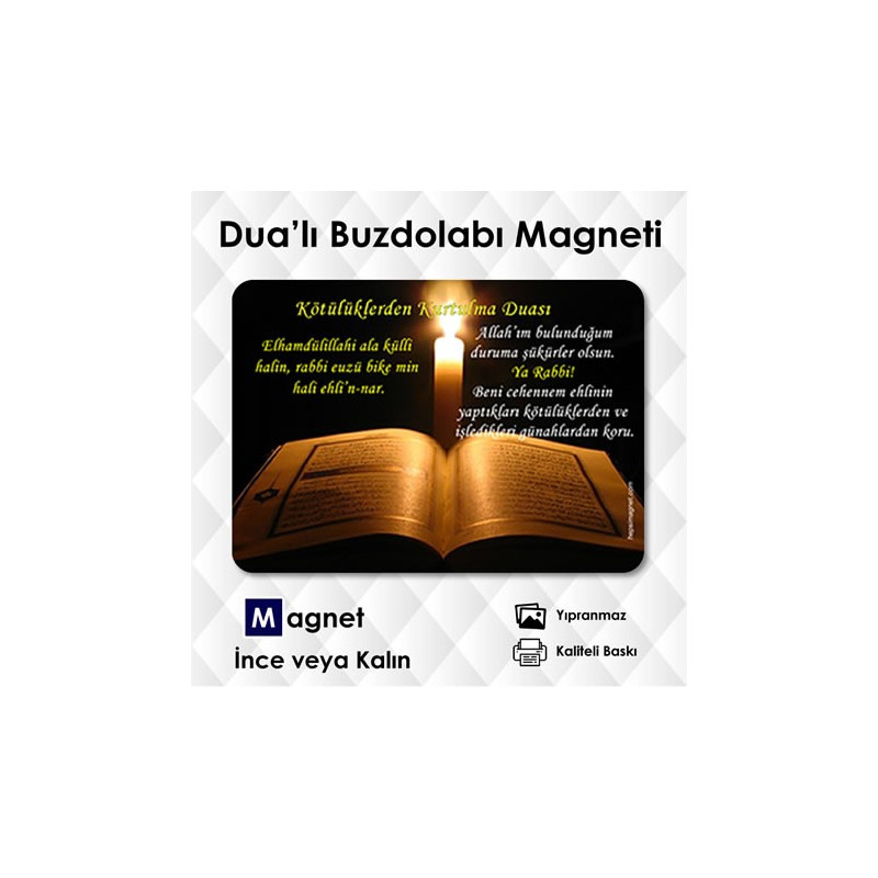Kötülüklerden Kurtulma Duası
