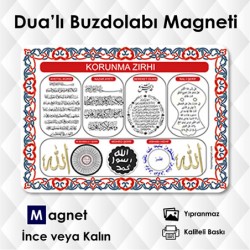 Korunma Zırhı Buzdolabı Magneti