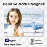 Deniz ve Martı Fonlu Resimli Magnet