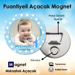 1 Yaş Temalı Magnet Açacak