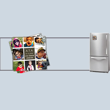 Ata' nın Mıknatıslı Buzdolabı Süsü