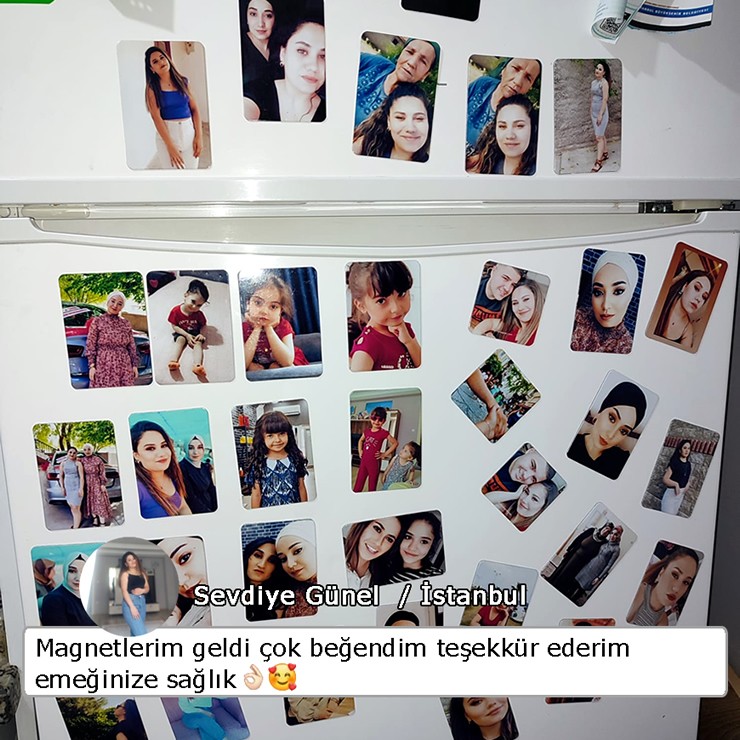 Sade resimli magnetler