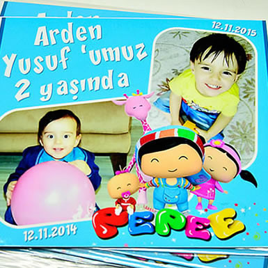 Arden Yusuf' un  2 Yaş Pepeli Magneti