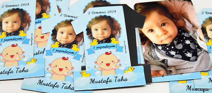 Mustafa Taha 1 Şekilli Magnet