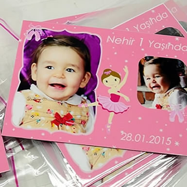 Nehir Bebeğin Bale Temalı Magnetleri