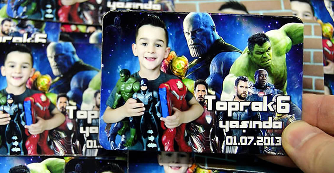 Toprak 6 Yaşında Buzdolabı Magneti